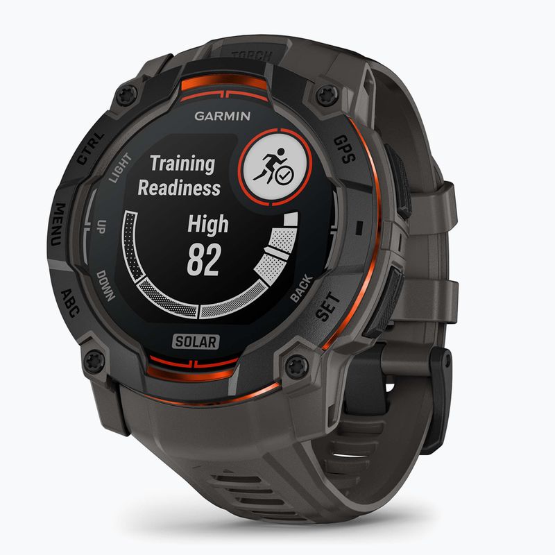 Laikrodis Garmin Instinct 3 Solar 50 mm black/charcoal 2