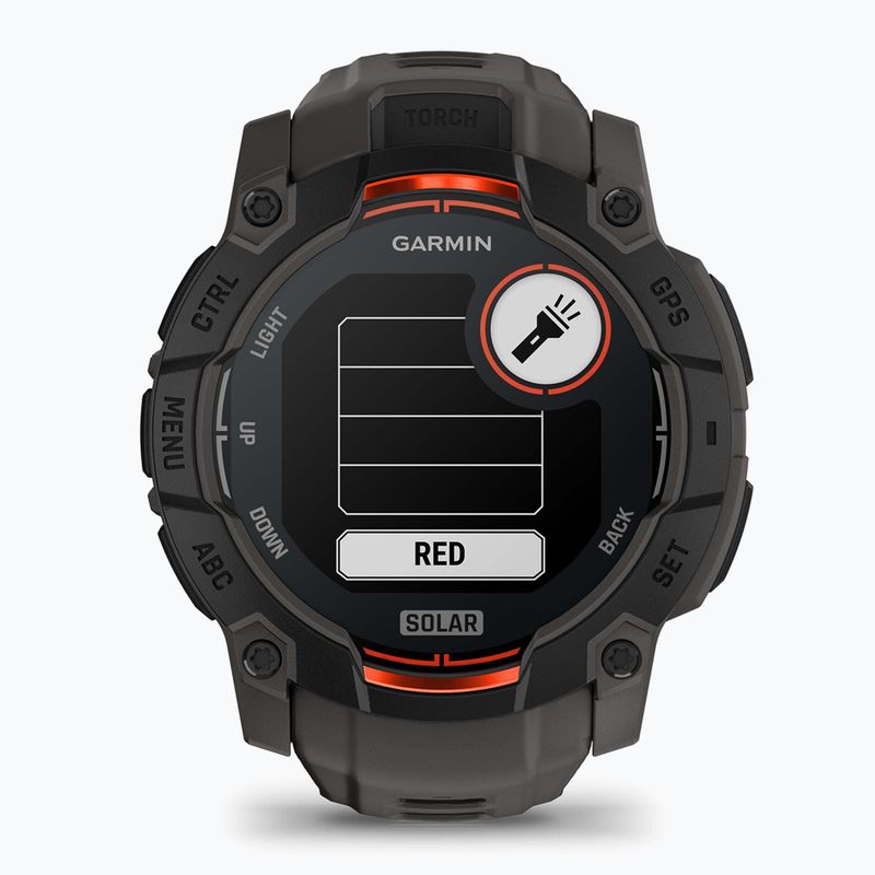Laikrodis Garmin Instinct 3 Solar 50 mm black/charcoal 3
