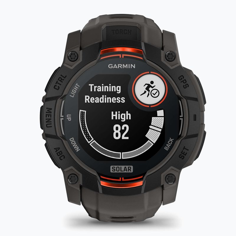 Laikrodis Garmin Instinct 3 Solar 50 mm black/charcoal 4