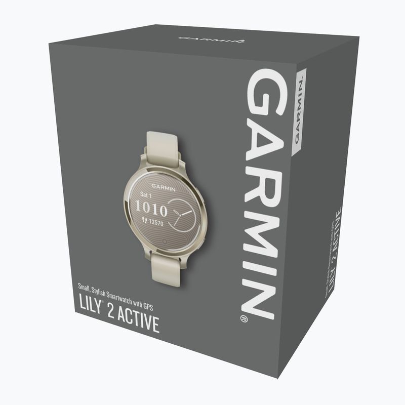 Laikrodis Garmin Lily 2 Active lunar gold/bone 4