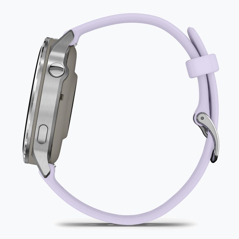 Laikrodis Garmin Venu 4 41 mm silver/perwinkle 5