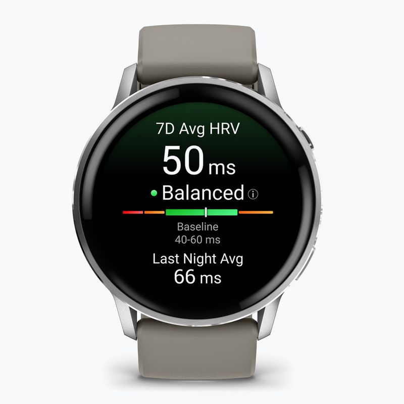 Laikrodis Garmin Venu 4 45 mm sliver/silver gray 3