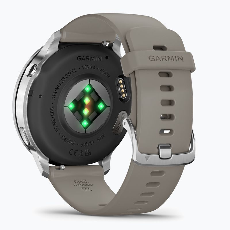 Laikrodis Garmin Venu 4 45 mm sliver/silver gray 4