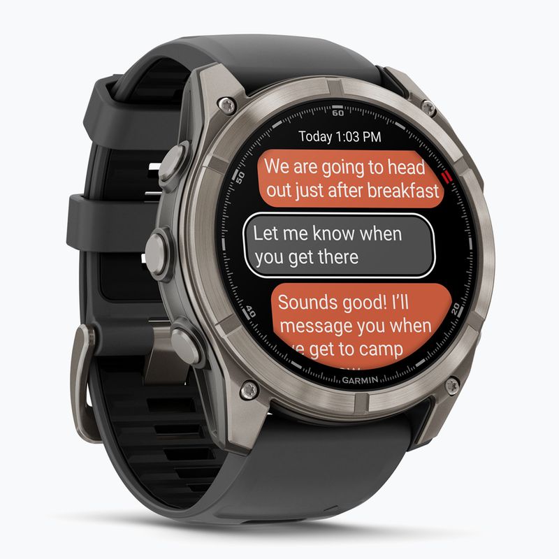 Laikrodis Garmin Fenix 8 Pro 51 mm Amoled sapphire/graphite/black 3