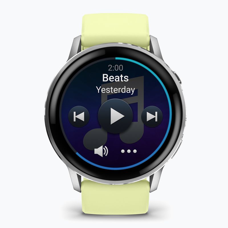 Laikrodis Garmin Venu 4 45 mm silver/citron 3