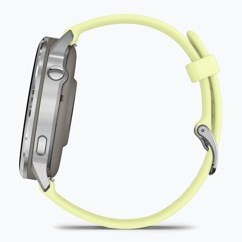 Laikrodis Garmin Venu 4 45 mm silver/citron 5