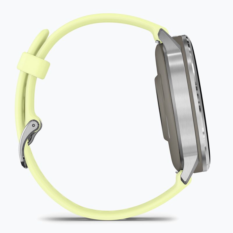 Laikrodis Garmin Venu 4 45 mm silver/citron 6