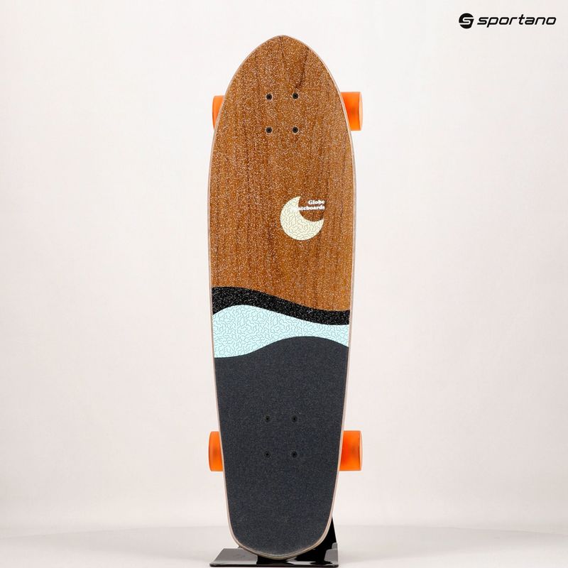 Globe Big Blazer brown-blue longboard riedlentė 10525195_TEAKOCNS 11