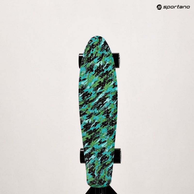 Fish Skateboards Print Camo green FS-FB-CAM-BLA-BLA riedlentė 15