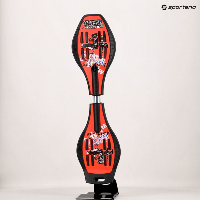 Mechanikos bangų lenta raudona PW-501 9