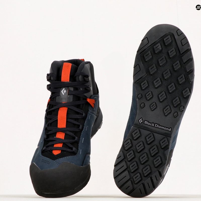 Vyriški Black Diamond Mission LT Mid WP Approach Boots 2022 eclipse/red rock 13