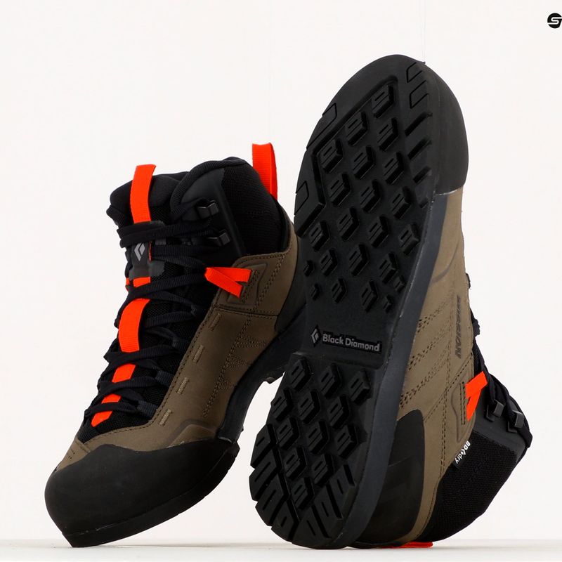 Vyriški Black Diamond Mission LT Mid WP Approach Boots 2022 walnuts/octane 13