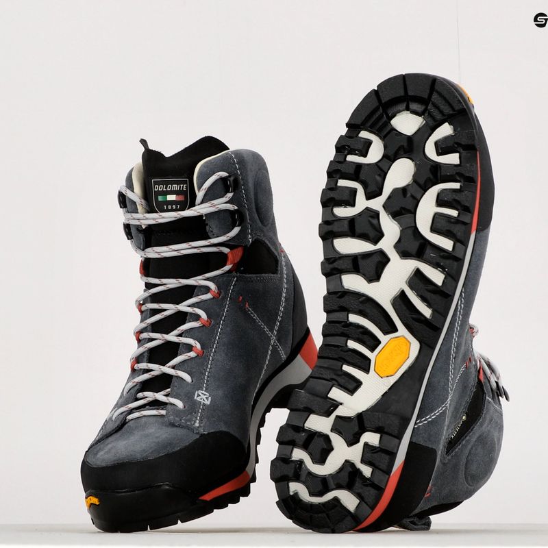 Moteriški trekingo batai Dolomite 54 High Fg GTX grey 15