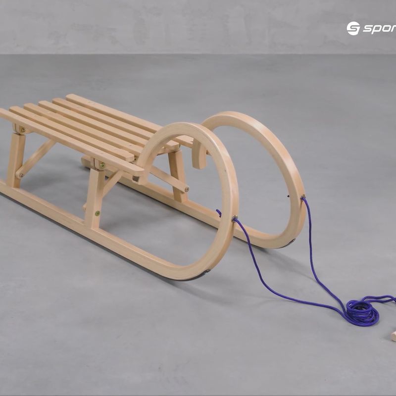 VT-Sport sulankstomos rogės Lamb's Horns rudos spalvos HKS 43100 14