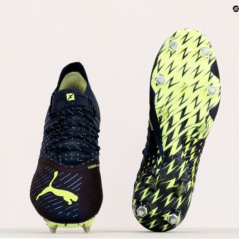 Vyriški futbolo bateliai PUMA Future Z 1.4 MXSG juodi ir žali 106988 01 16