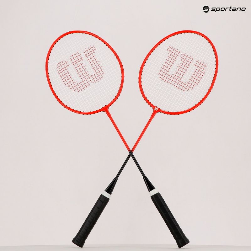 Wilson badmintono rinkinys V2 3 2PC geltonas WR135710F3 8