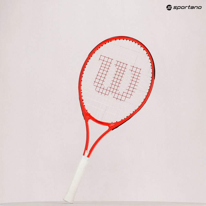 Wilson Roger Federer vaikų teniso pradinis rinkinys 25 raudonos spalvos WR082910F 14