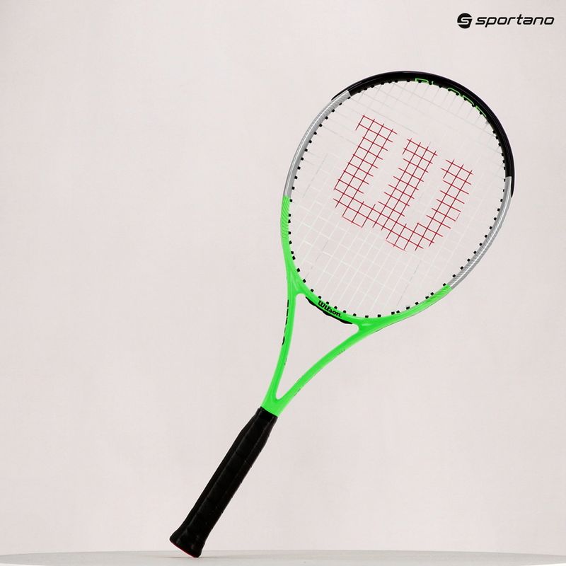 Wilson Blade Feel Rxt 105 teniso raketė juodai žalia WR086910U 13