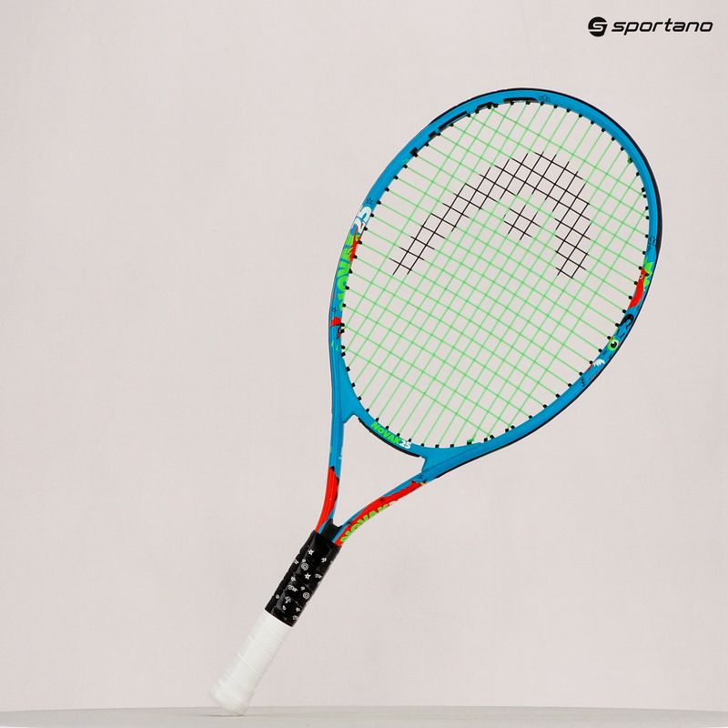 Vaikiška teniso raketė HEAD Novak 25 SC mėlyna 233102 12