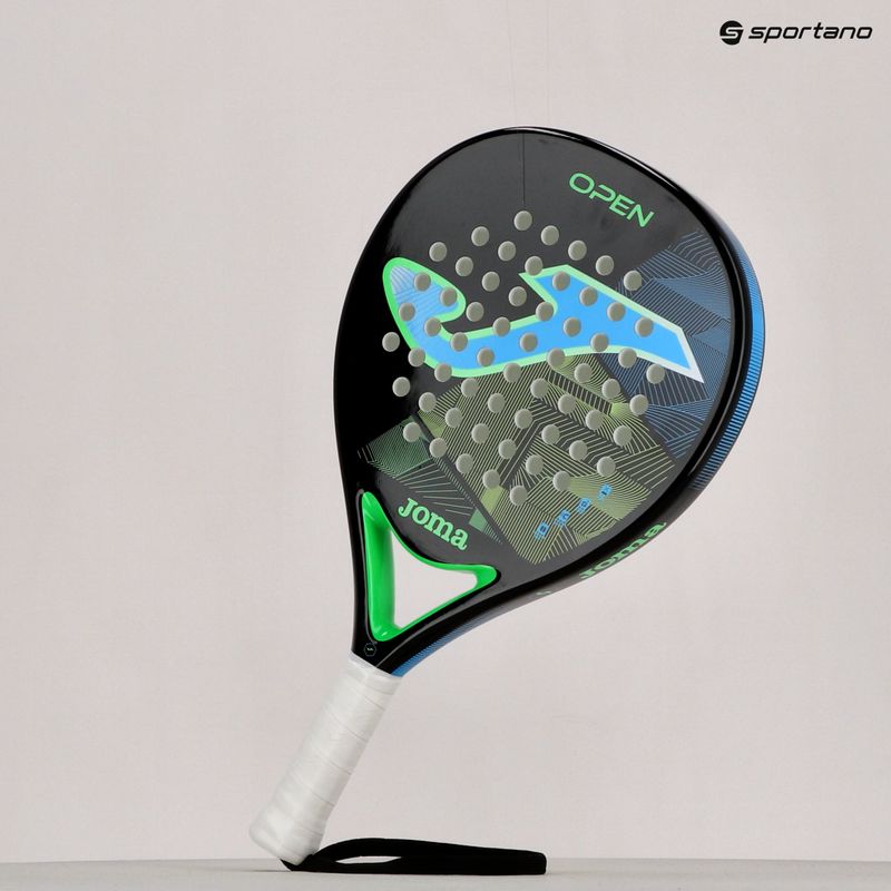 Padelio raketė Joma Open Paddle black/fluor turquoise 14
