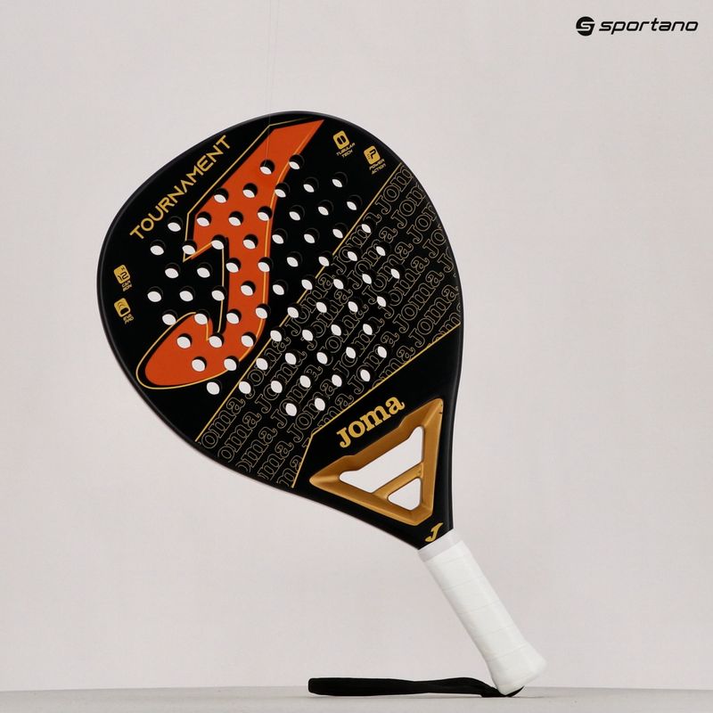 Padelio raketė Joma Tournament Paddle  black/gold/red 17