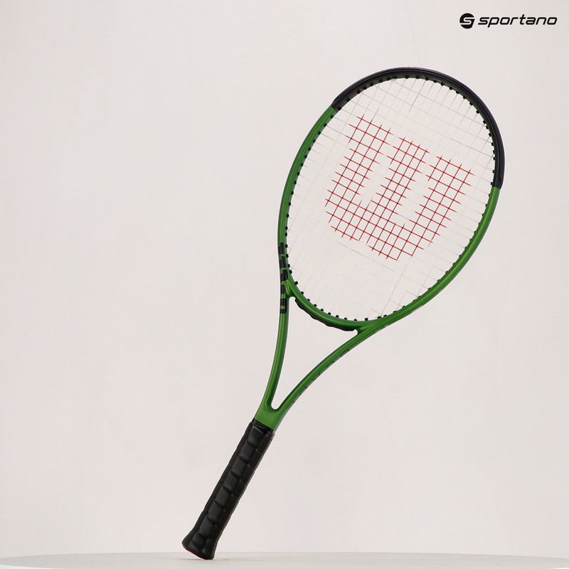 Wilson Blade 101L V8.0 teniso raketė žalia WR079710U 8