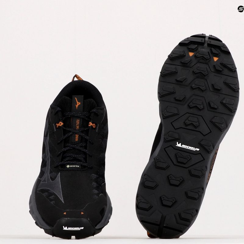 Vyriški bėgimo bateliai Mizuno Wave Daichi 7 GTX black J1GJ225638 12