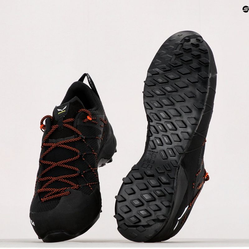 Vyriški priėjimo prie trasų batai Salewa Wildfire 2 black/black 12