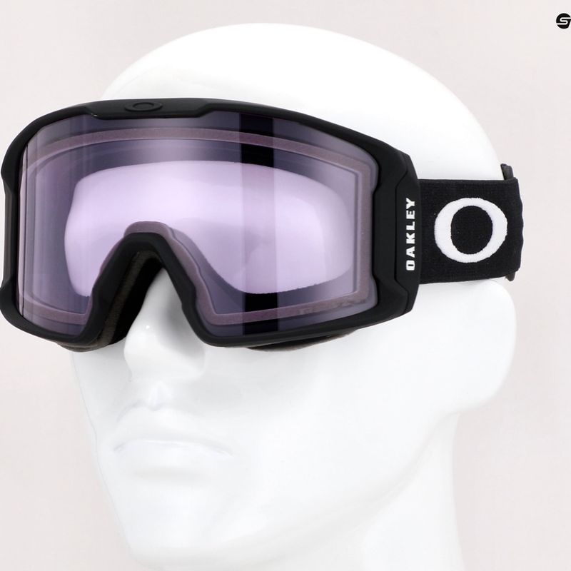 Oakley Line Miner matiniai juodi/prizm sniego skaidrūs slidinėjimo akiniai OO7093-46 7