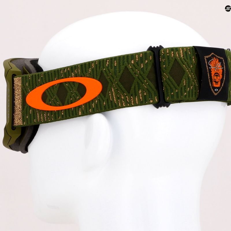 Oakley Line Miner slidinėjimo akiniai sammy carlson/prizm sage gold iridium OO7070-D7 7