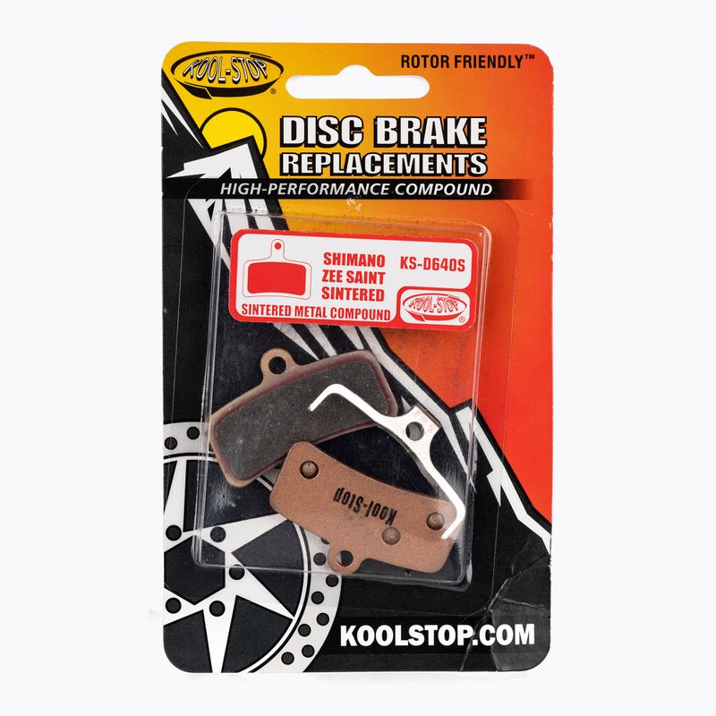 Kool-Stop sukepintos rudos spalvos stabdžių trinkelės D640S