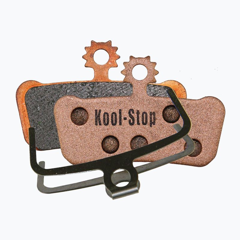 Kool-Stop sukepintos rudos spalvos stabdžių trinkelės D293S 2