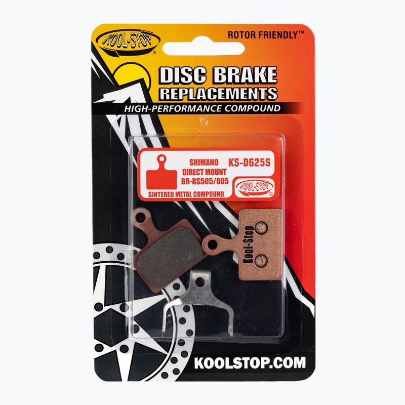 Kool-Stop sukepintos rudos spalvos stabdžių trinkelės D625S