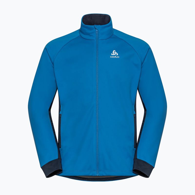 Vyriška softshell striukė ODLO Brensholmen mėlyna 612662 5