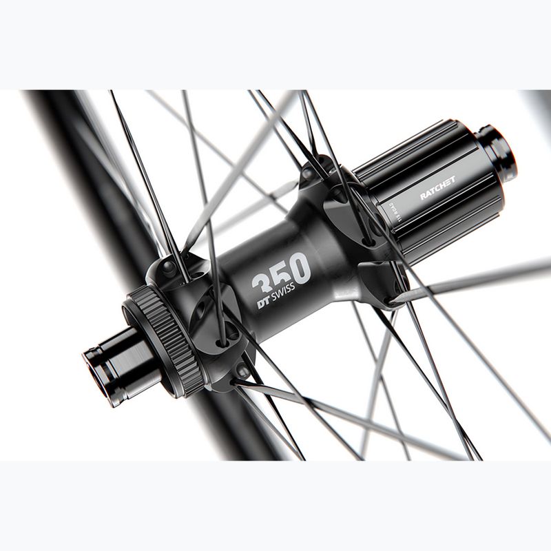 Galinis dviračio ratas DT Swiss AR 1600 SP 700C CL 30 12/142 ASL11 black 6
