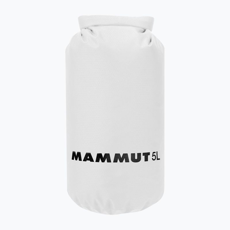 Vandeniui atsparus maišas Mammut Drybag Light 5 l white