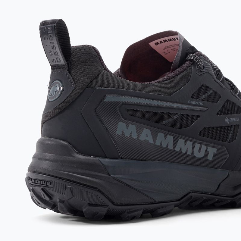 Mammut Saentis Low GTX vyriški žygio batai juodi 7