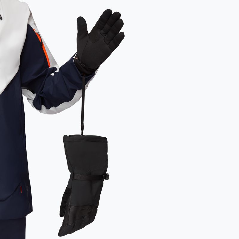 Mammut Masao 3 in 1 trekingo pirštinės juodos 1190-00310-0001-1100 12