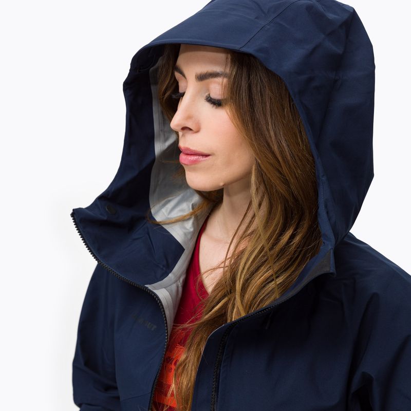 Mammut Crater HS moteriška hardshell striukė tamsiai mėlyna 5