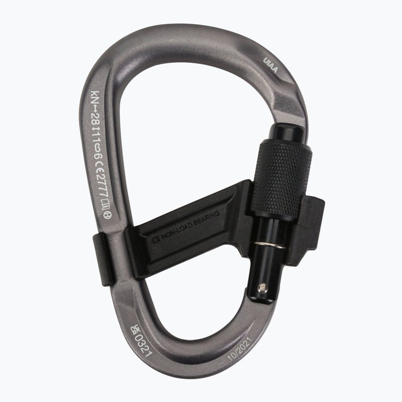 Laipiojimo karabinas Mammut Smart HMS 2.0 Screwgate grey