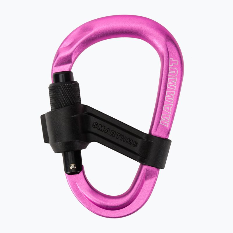 Mammut Smart HMS 2.0 Screwgate Carabiner pink 2