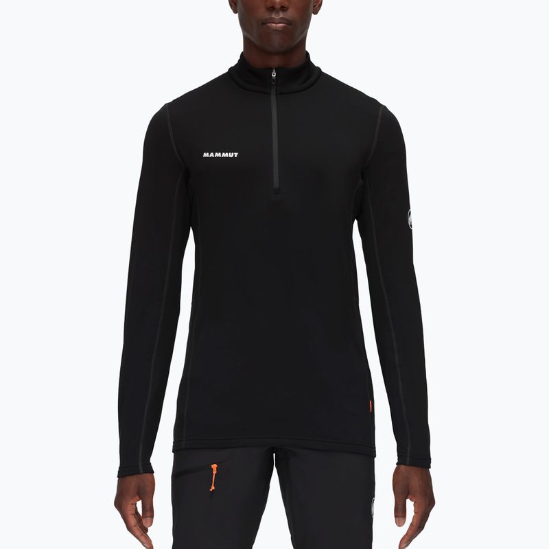 Mammut Aenergy ML Half Zip Pull vyriškas džemperis trekkingui juodas 7