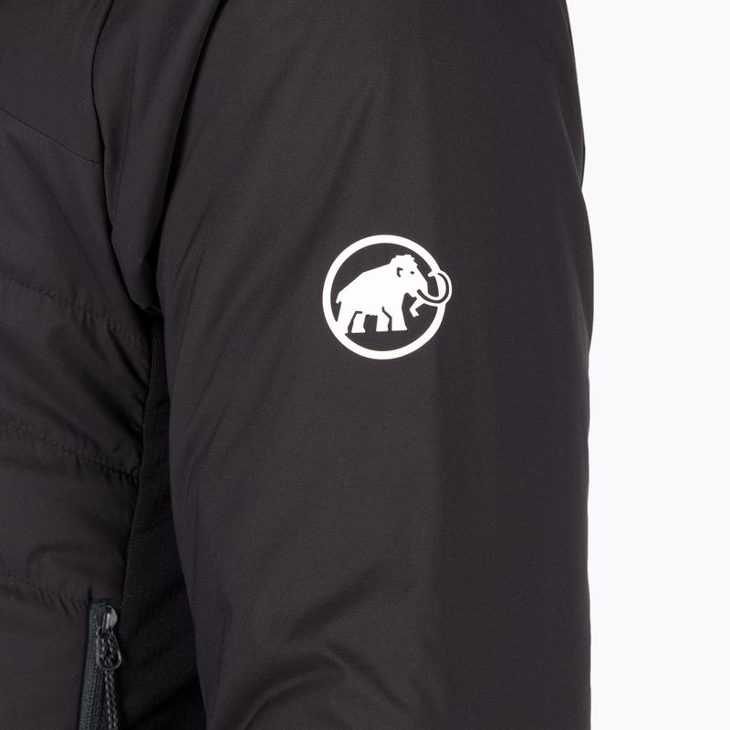 Mammut Rime Light IN Flex Vyriška pūkinė striukė su gobtuvu juodos spalvos 4