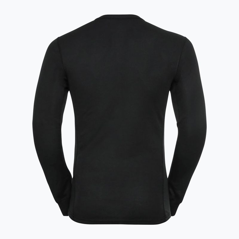 Vyriški termoaktyvūs marškinėliai ODLO Active Warm Bl Top Crew Neck black 4