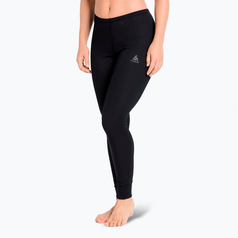 Moteriškos termoaktyvios kelnės ODLO Active Warm Bl Bottom Long black