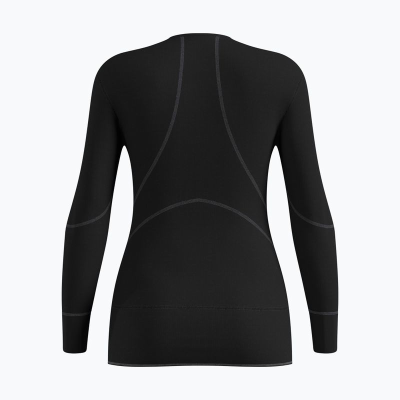 Moteriškas termoaktyvus marškinėlis ilgomis rankovėmis Active X-Warm Bl Top Crew Neck black 2