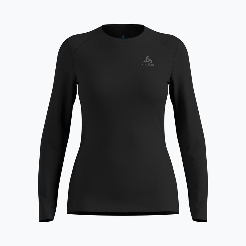 Moteriški termoaktyvūs marškinėliai ilgomis rankovėmis ODLO Fundamentals Active Warm Bl Top Crew Neck black 5