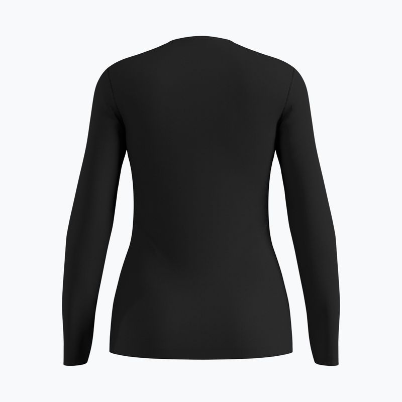 Moteriški termoaktyvūs marškinėliai ilgomis rankovėmis ODLO Fundamentals Active Warm Bl Top Crew Neck black 6