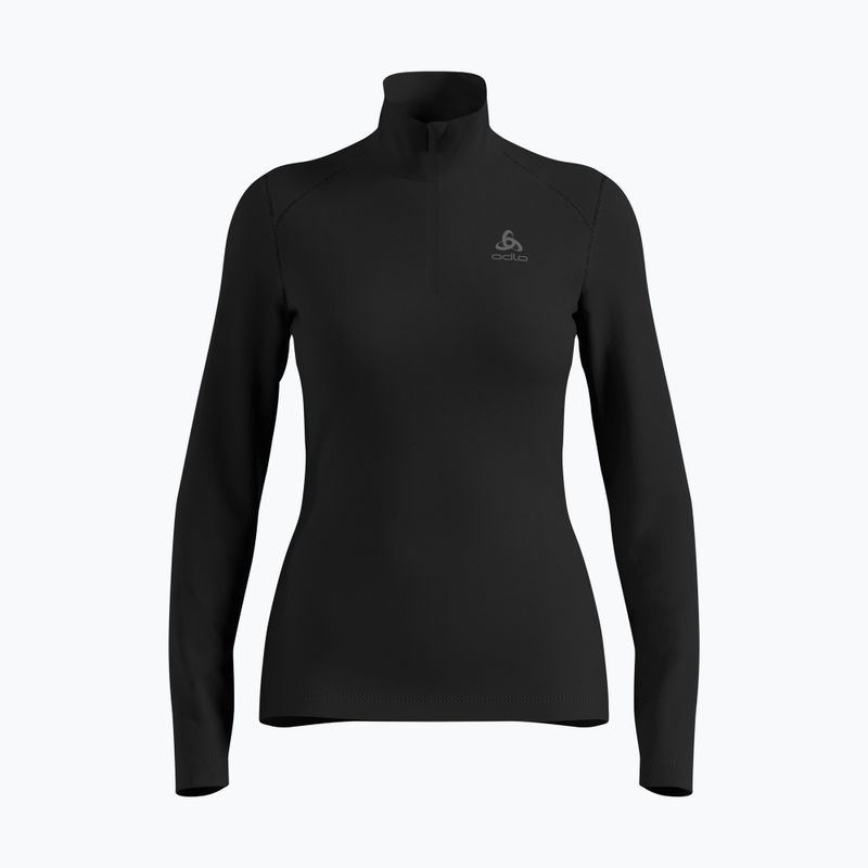 Moteriški termoaktyvūs marškinėliai su aukštu kaklu ODLO Fundamentals Active Warm Bl Top Turtle Neck black 4