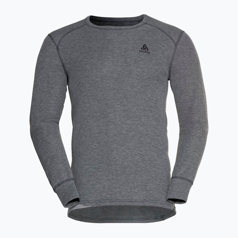 Vyriški termoaktyvūs marškinėliai ODLO Active Warm Bl Top Crew Neck odlo steel grey melange 4